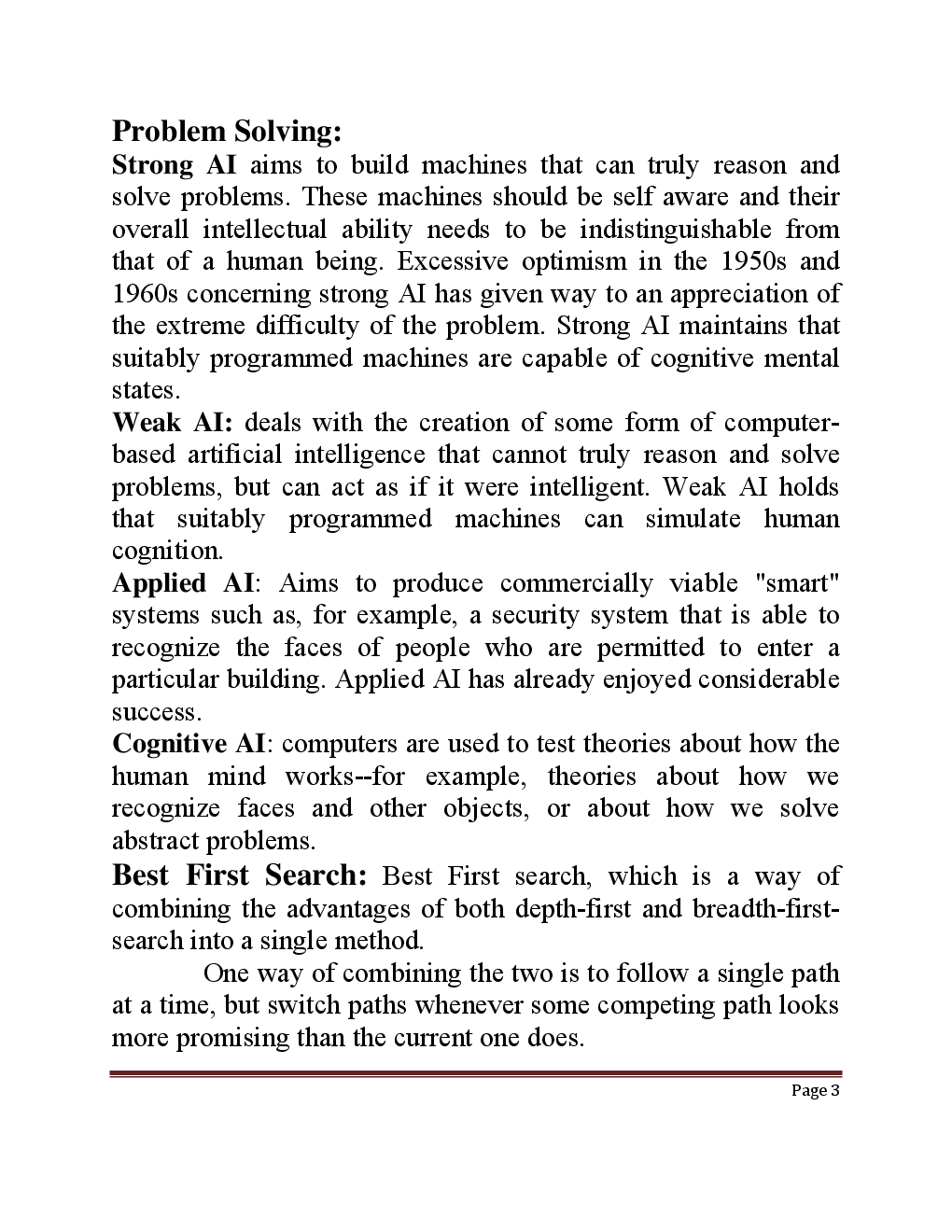 VTU eNotes On Artificial Intelligence For Computer Science Engineering - Page 4