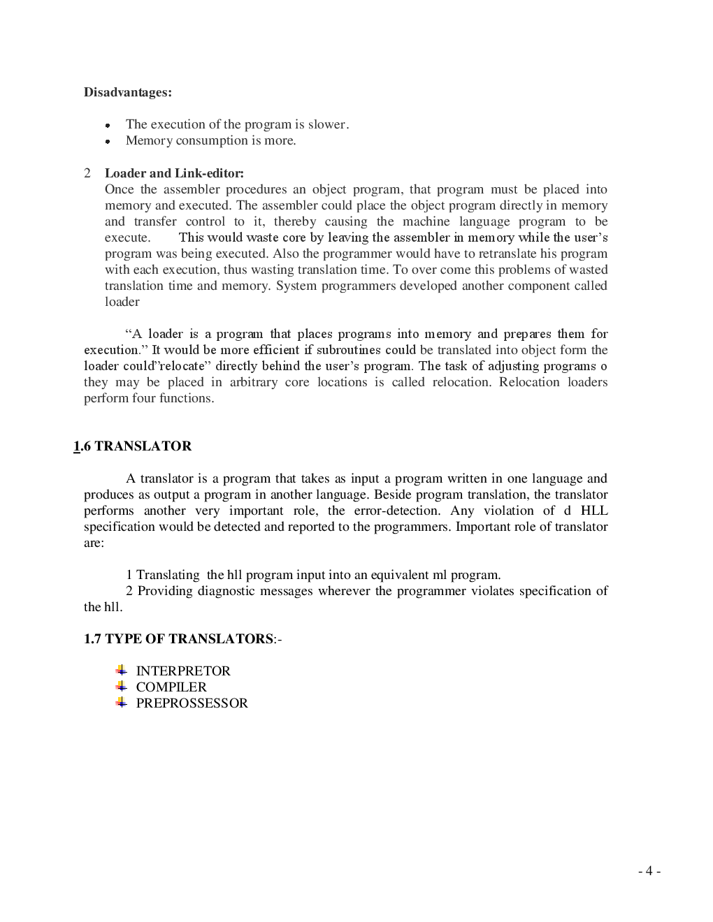 VTU eNotes On Compiler Design For Computer Science Engineering - Page 5