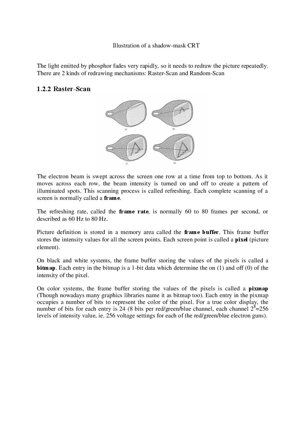 VTU eNotes On Computer Graphics For Computer Science Engineering - Page 5