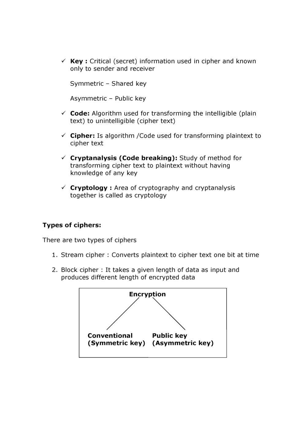VTU eNotes On U-I Foundations Of Cryptography For Computer Science Engineering - Page 3