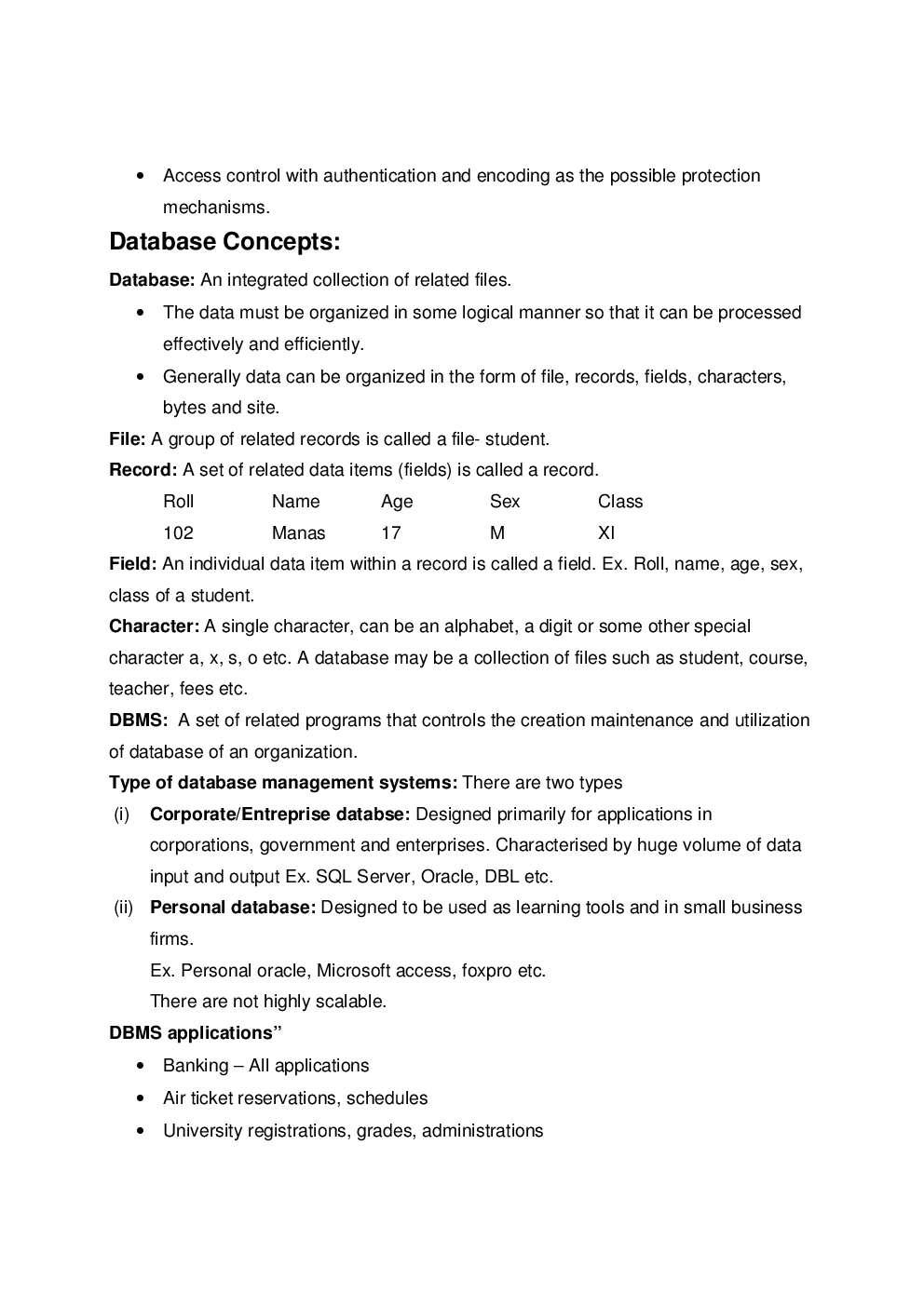 VTU eNotes On Database Engineering For Computer Science Engineering - Page 4