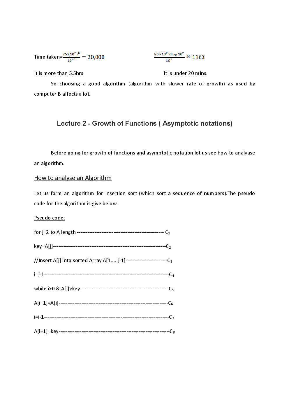 VTU eNotes On Design And Analysis Of Algorithm For Computer Science Engineering - Page 5