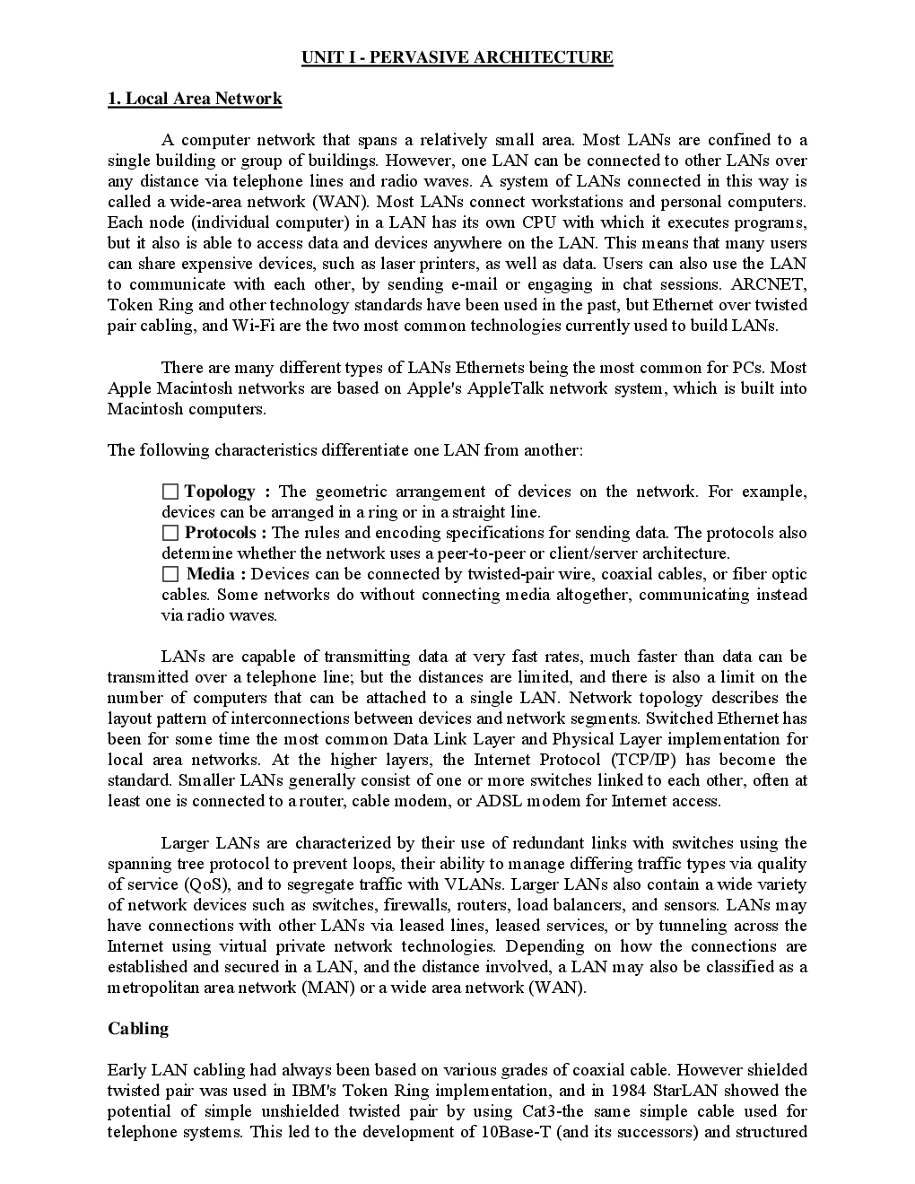 VTU eNotes On Fundamentals Of Pervasive Computing For Computer Science Engineering - Page 2