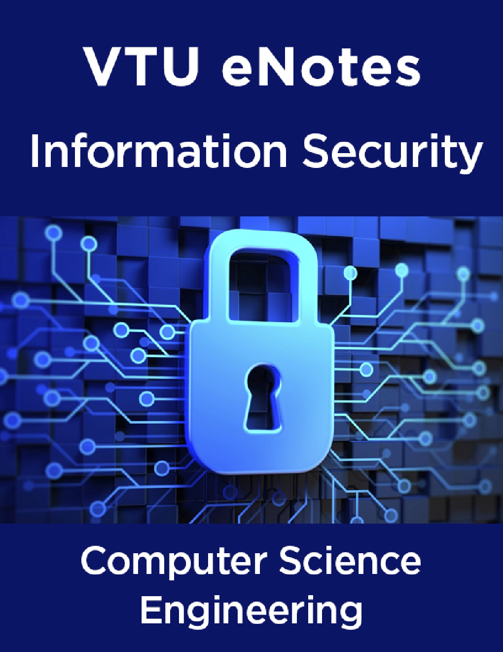 VTU eNotes On Information Security For Computer Science Engineering - Page 1
