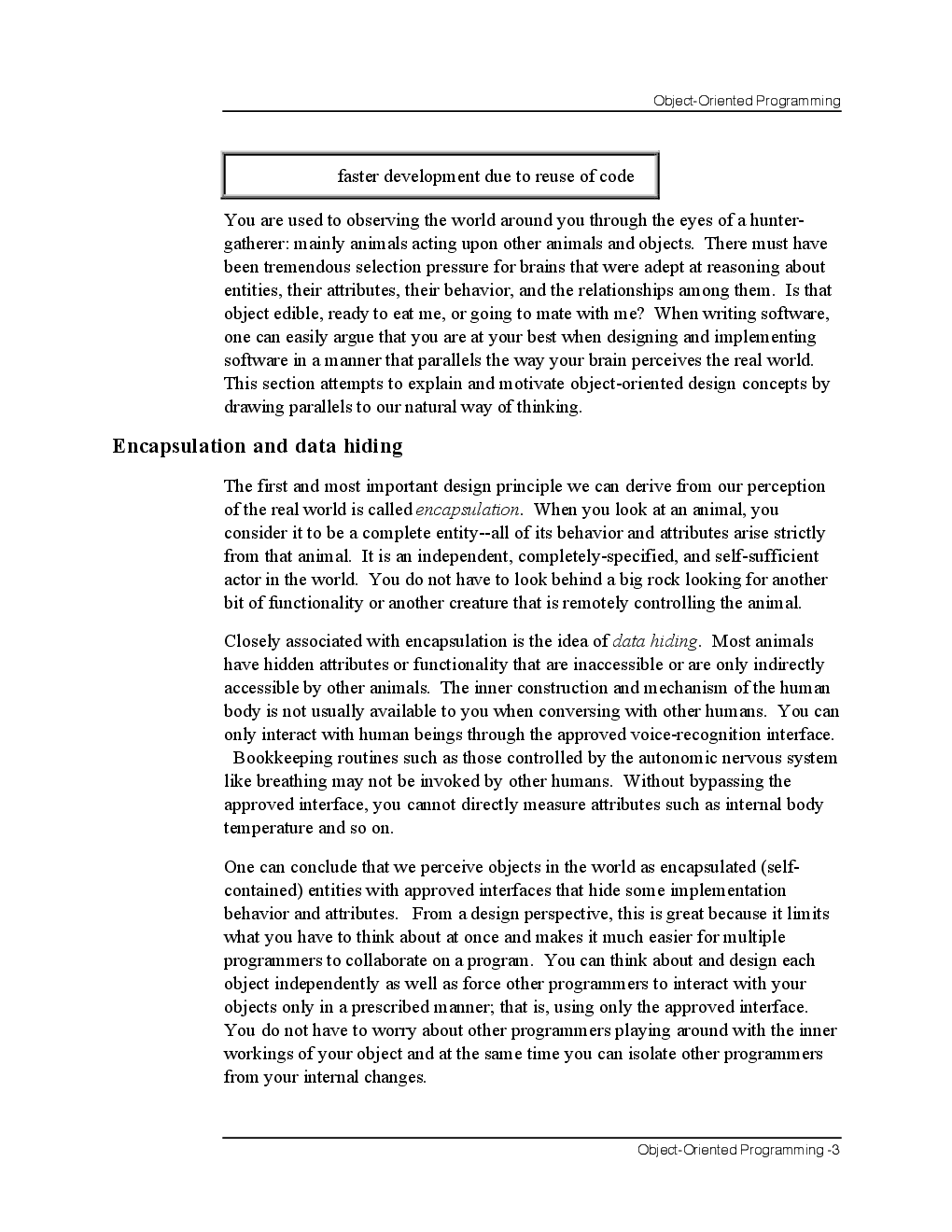 VTU eNotes On Object-Oriented Programming Basics With Java For Computer Science Engineering - Page 4