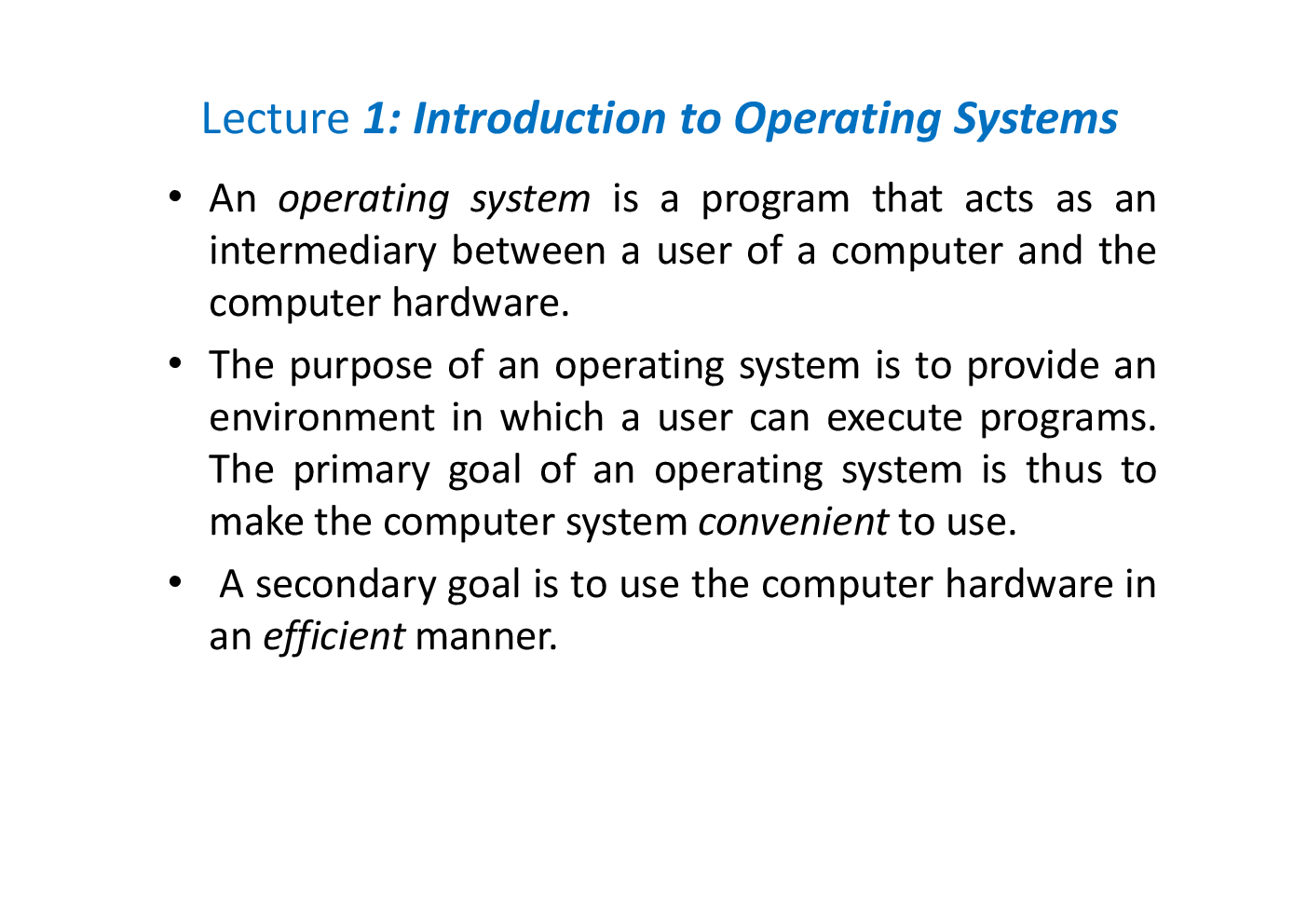 VTU eNotes On Operating System-I For Computer Science Engineering - Page 3