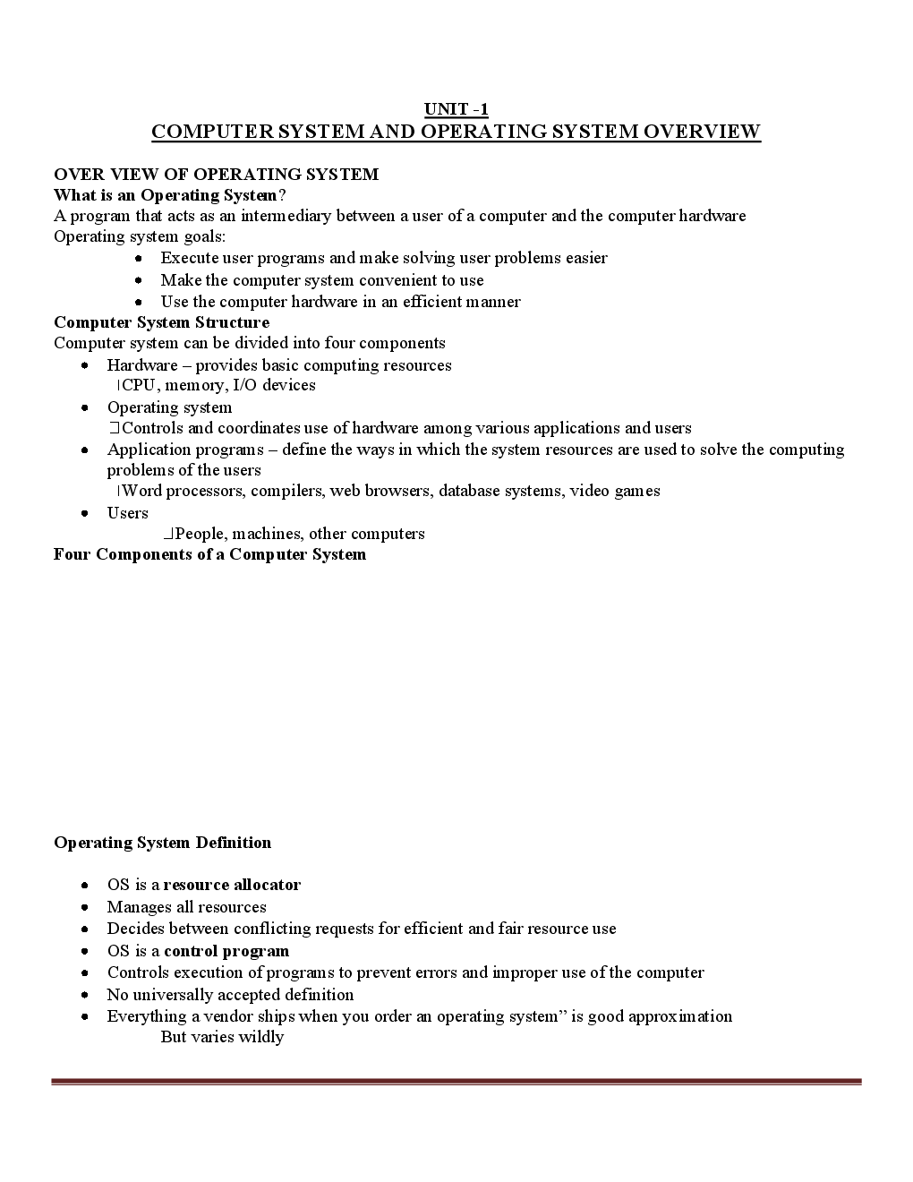 VTU eNotes On Operating System-II For Computer Science Engineering - Page 3