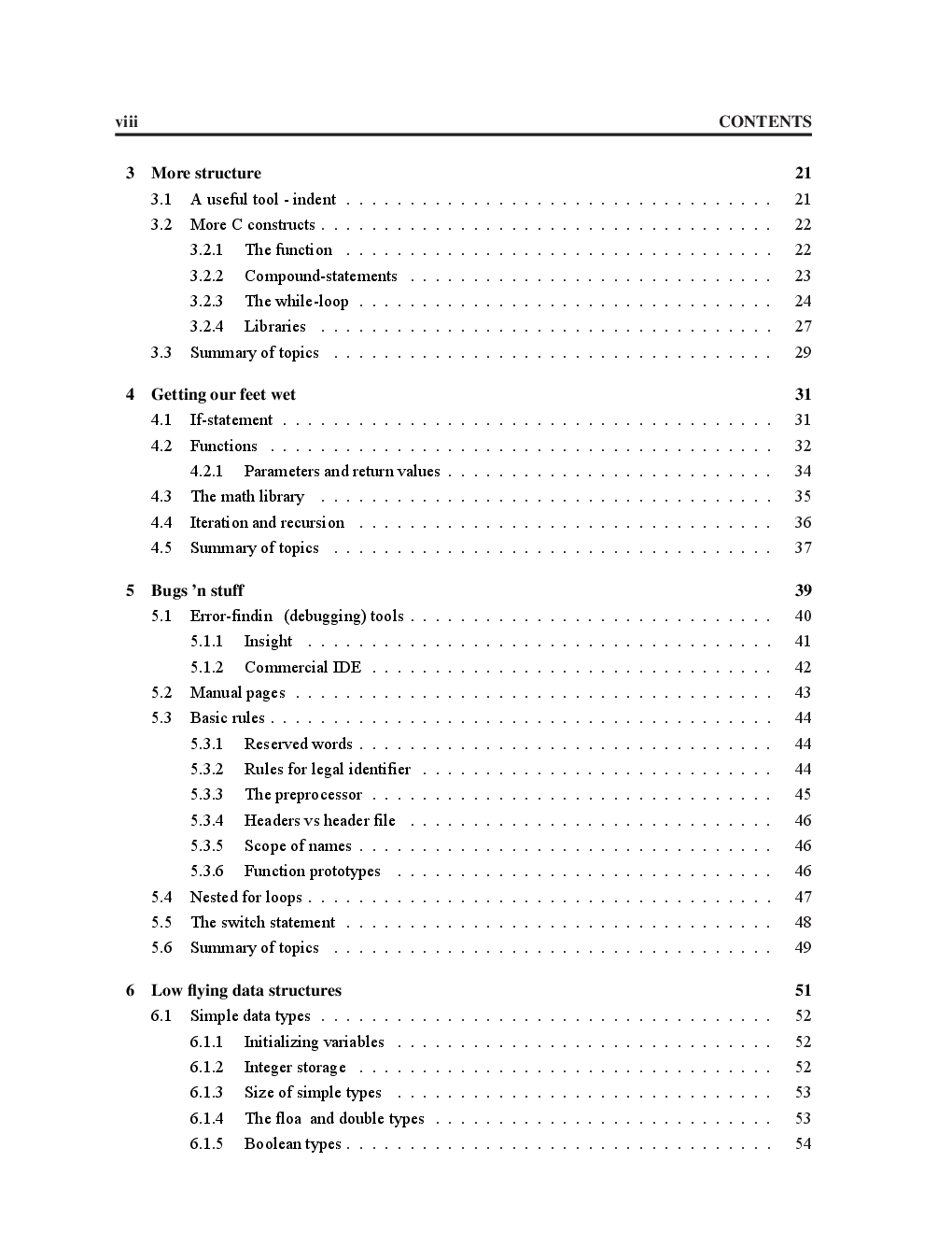 VTU eNotes On Programming Methodology in C For Computer Science Engineering - Page 4