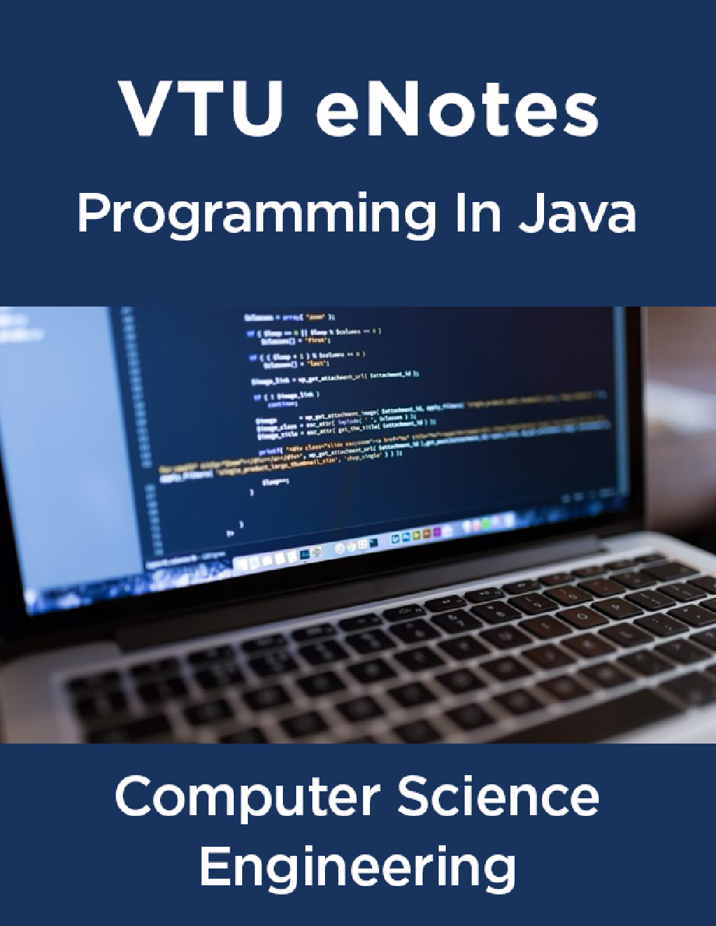 VTU eNotes On Programming In Java For Computer Science Engineering - Page 1
