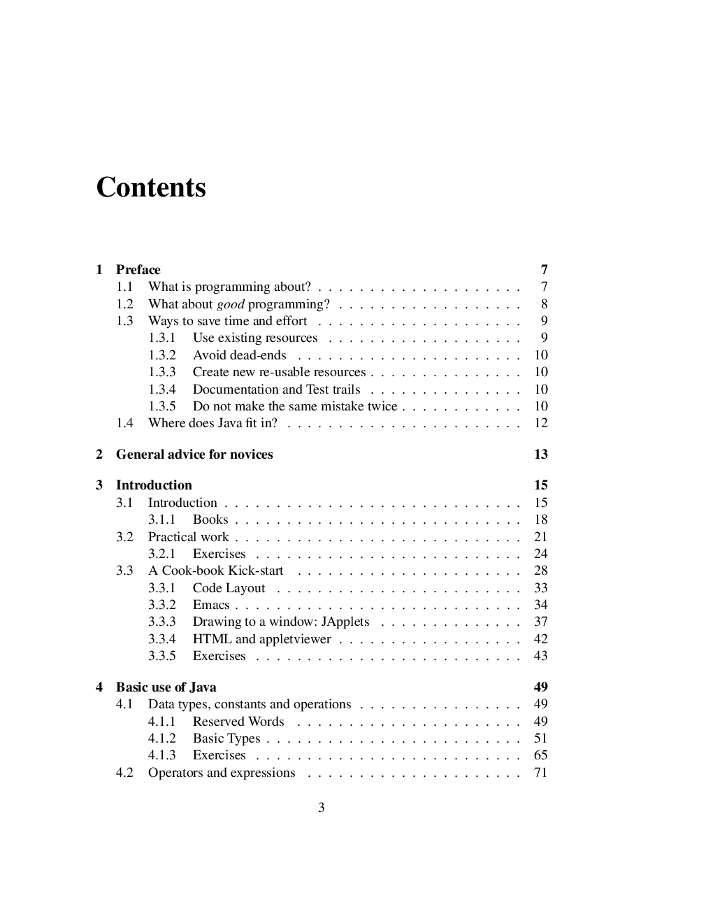 VTU eNotes On Programming In Java For Computer Science Engineering - Page 3