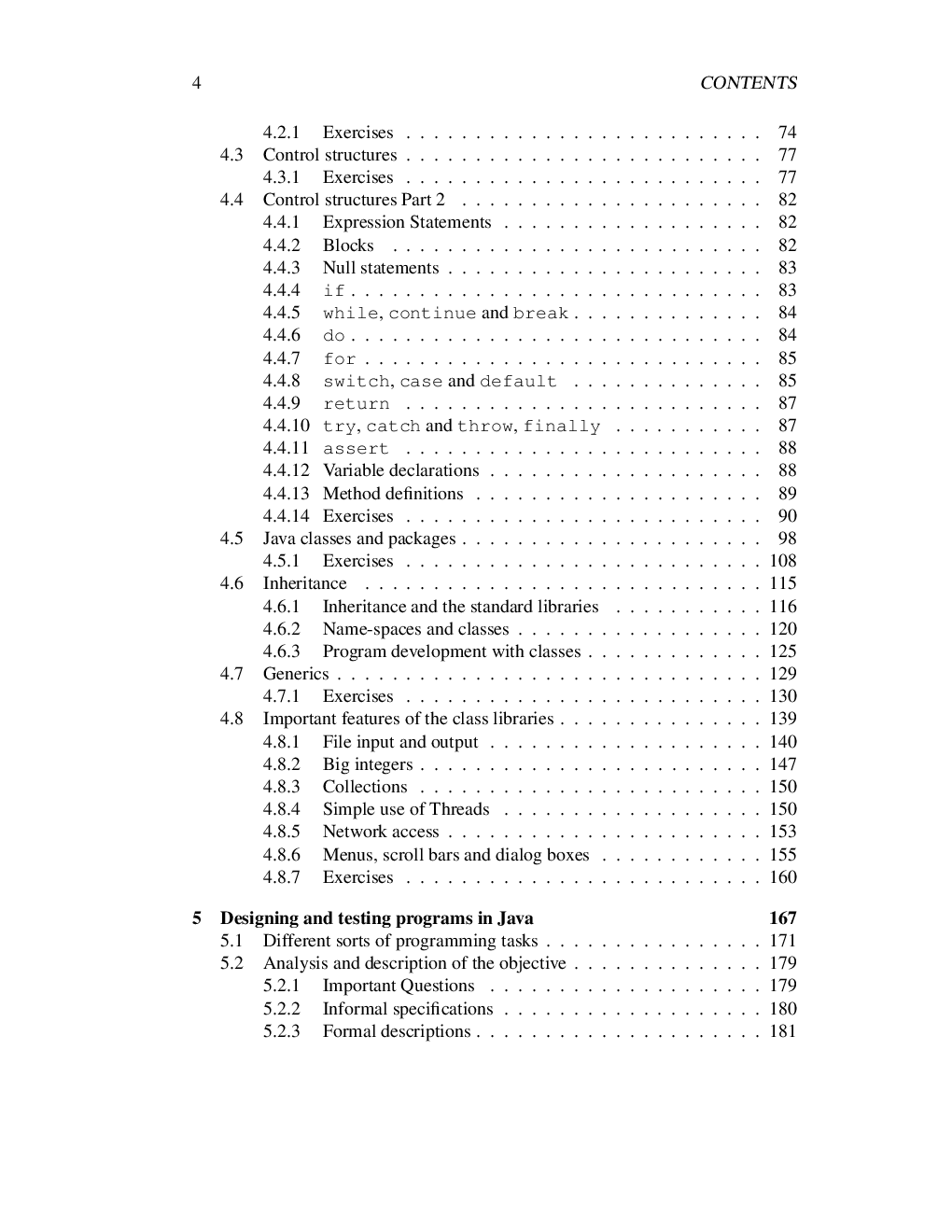 VTU eNotes On Programming In Java For Computer Science Engineering - Page 4