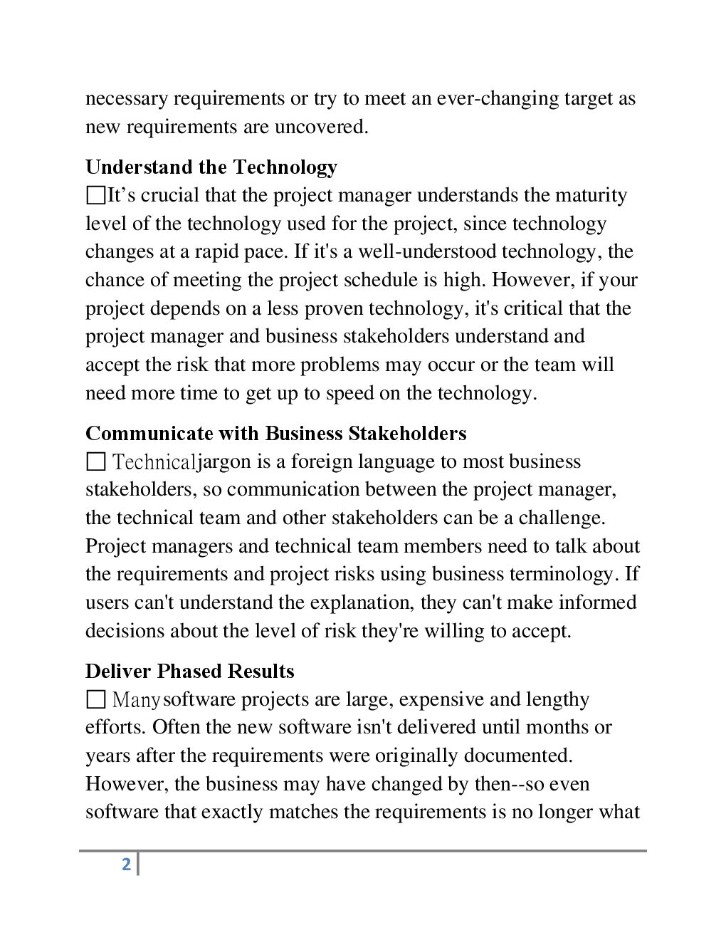 VTU eNotes On Software Project Management For Computer Science Engineering - Page 3