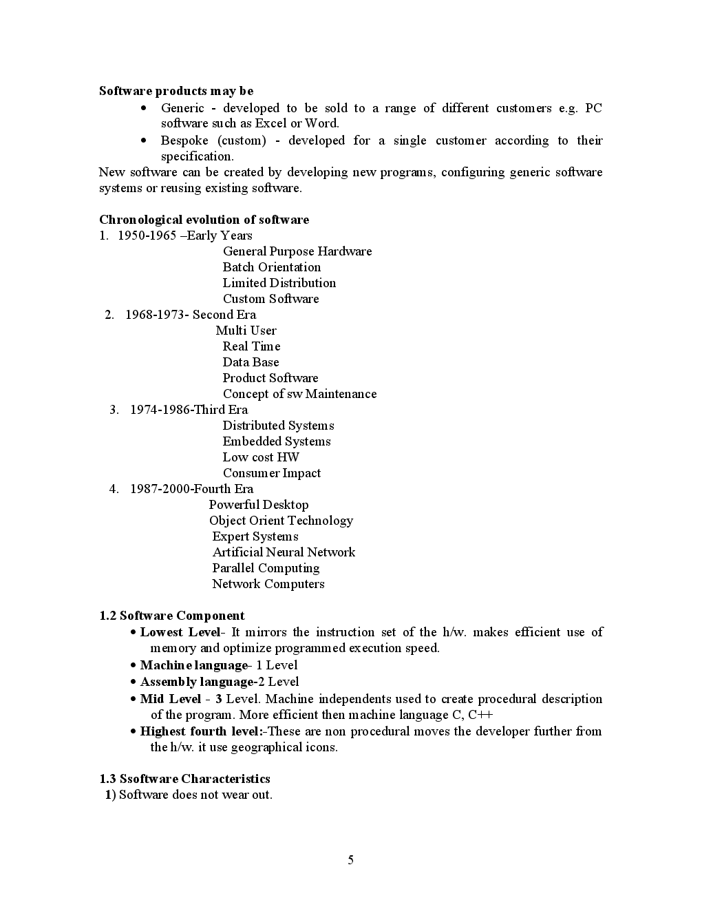 VTU eNotes On Software Engineering For Computer Science Engineering - Page 5