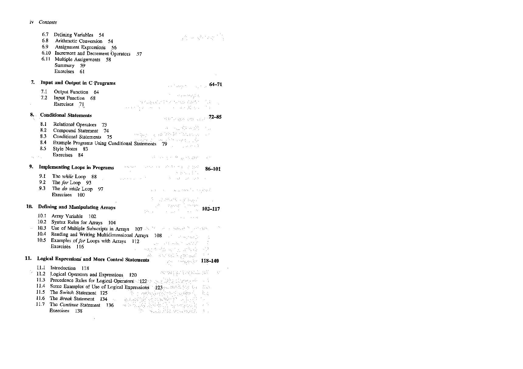 Computer Programming In C - Page 5