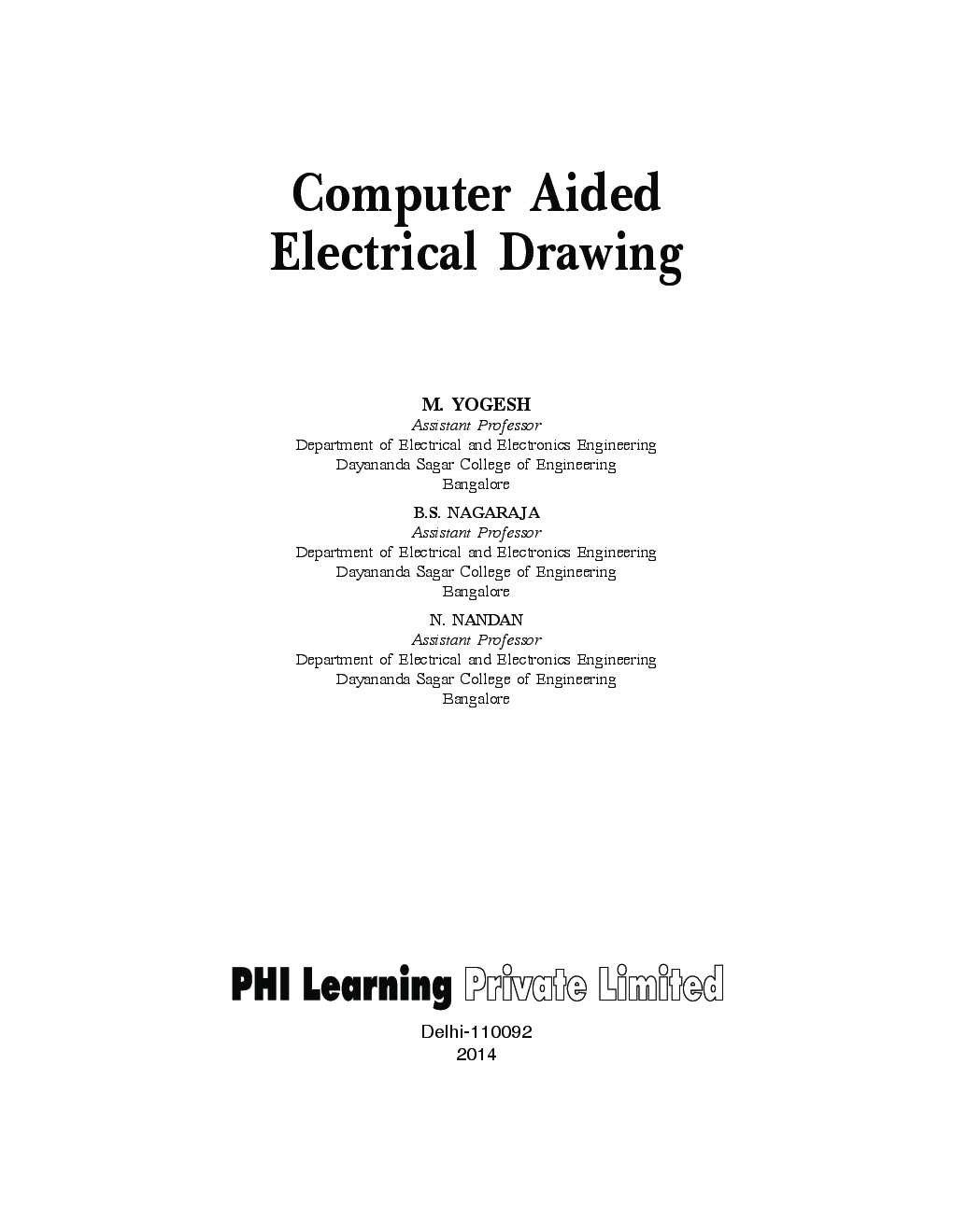 Computer Aided Electrical Drawing - Page 2