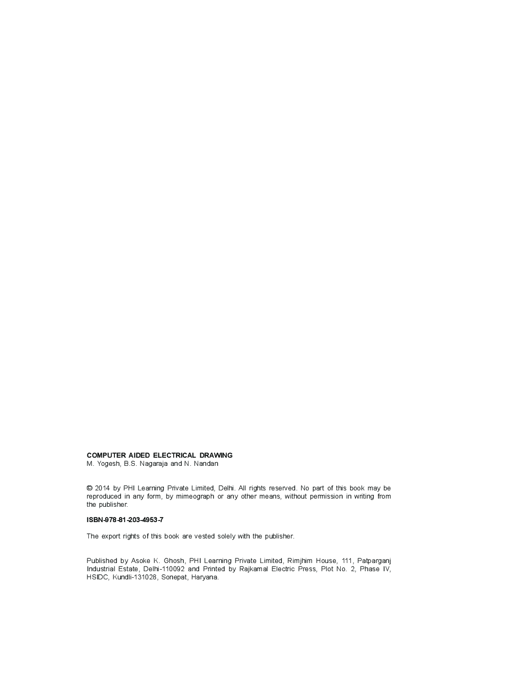 Computer Aided Electrical Drawing - Page 3