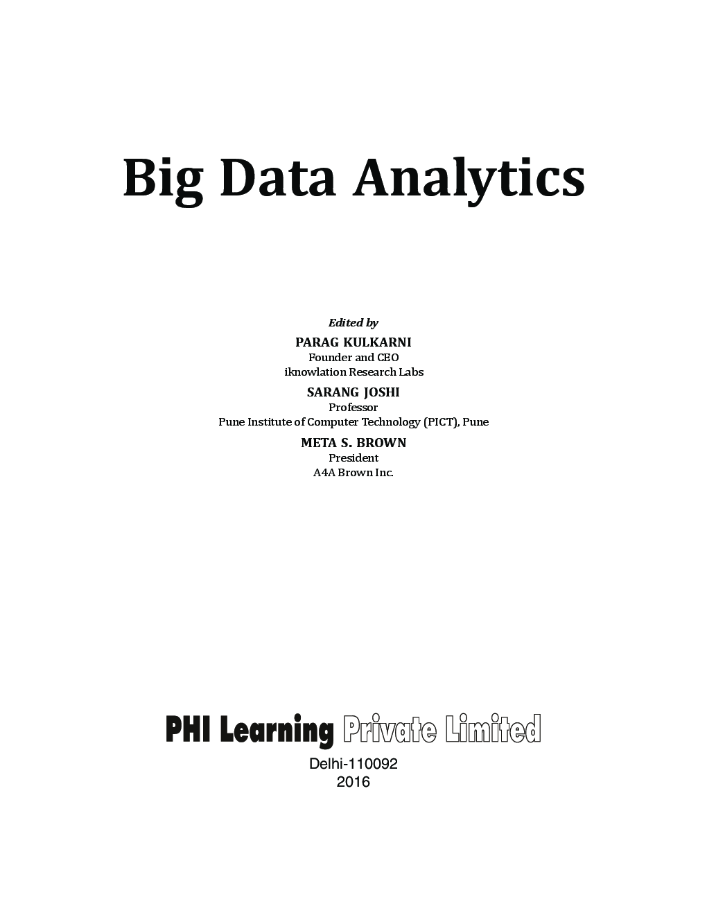 Big Data Analytics - Page 4