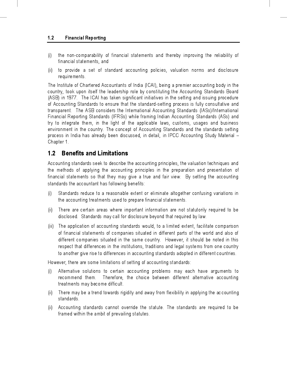 Study Material Practice Manual Financial Reporting Group-1 For CA Final January, 2016 (English) - Page 3