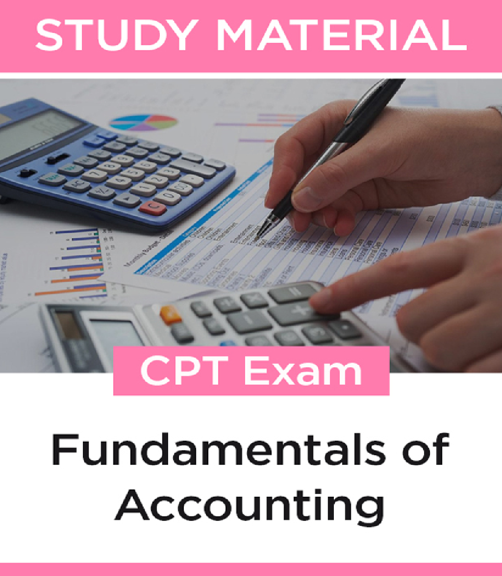 Study Material Fundamentals Of Accounting For CPT 2018 - Page 1