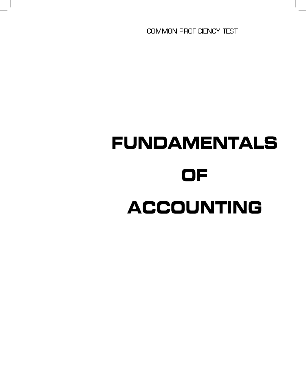 Study Material Fundamentals Of Accounting For CPT 2018 - Page 2