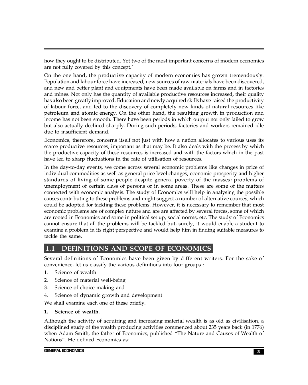 Study Material General Economics For CPT 2018 - Page 4