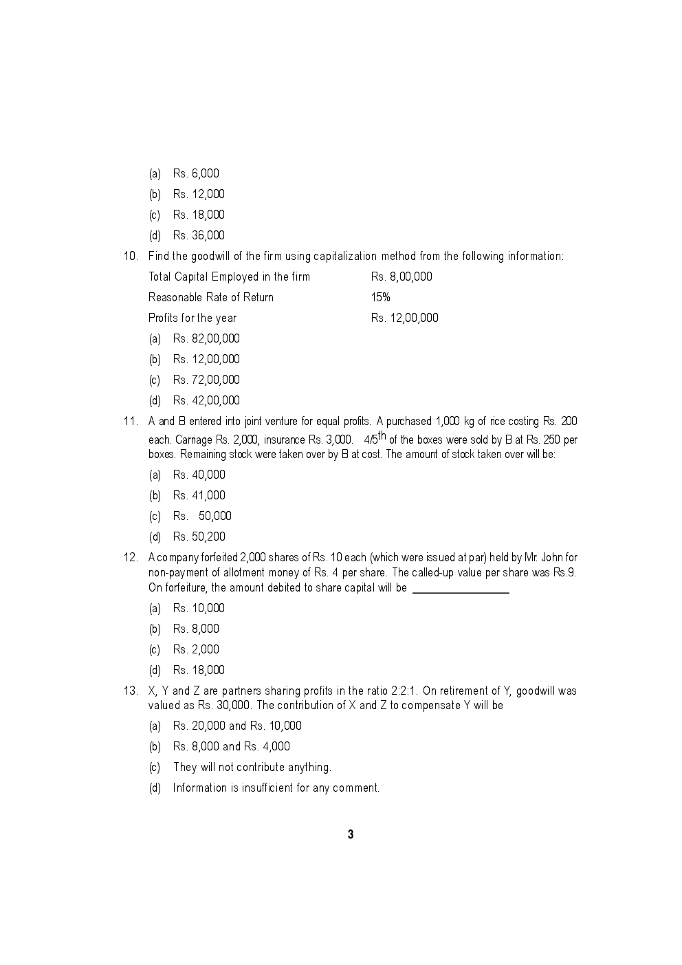 Study Material Mock Test Papers Question With Answers For CPT 2018 - Page 4