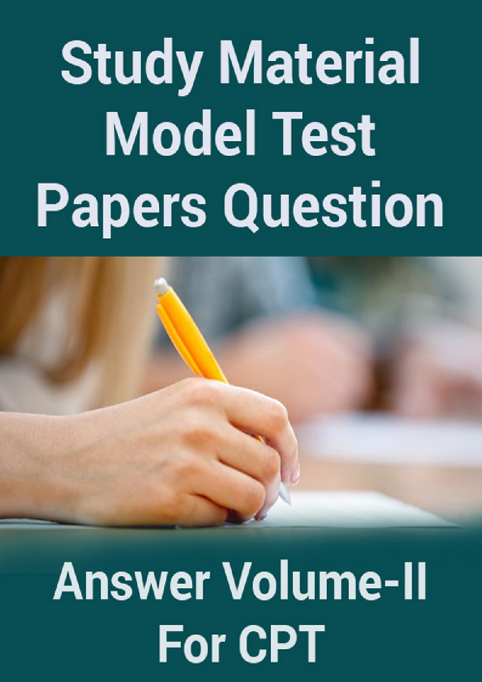 Study Material Model Test Papers Question With Answer Volume-II For CPT 2018 - Page 1