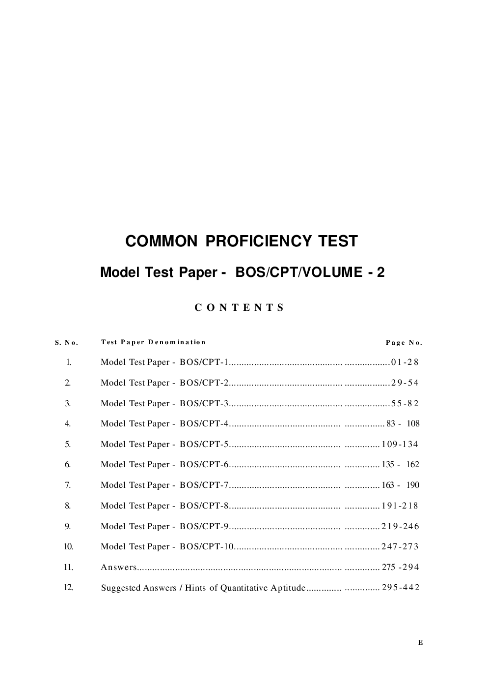 Study Material Model Test Papers Question With Answer Volume-II For CPT 2018 - Page 3
