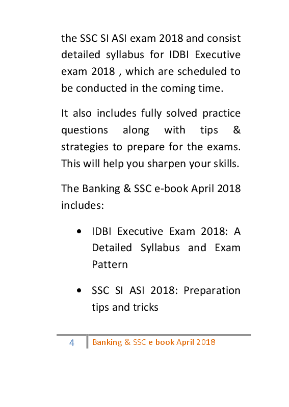 Banking And SSC April 2018 E-Book - Page 5