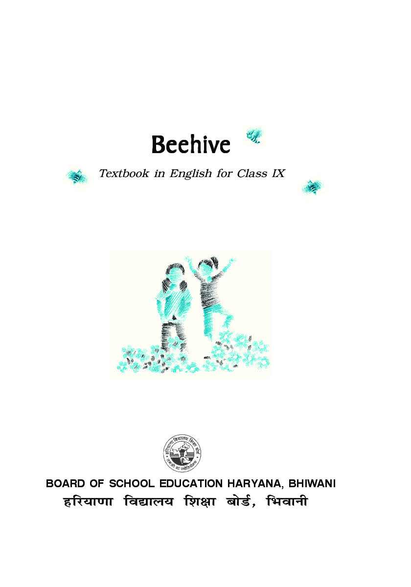 Beehive ( English Textbook ) For Class - IX ( Board Of School Education, Haryana ) - Page 2