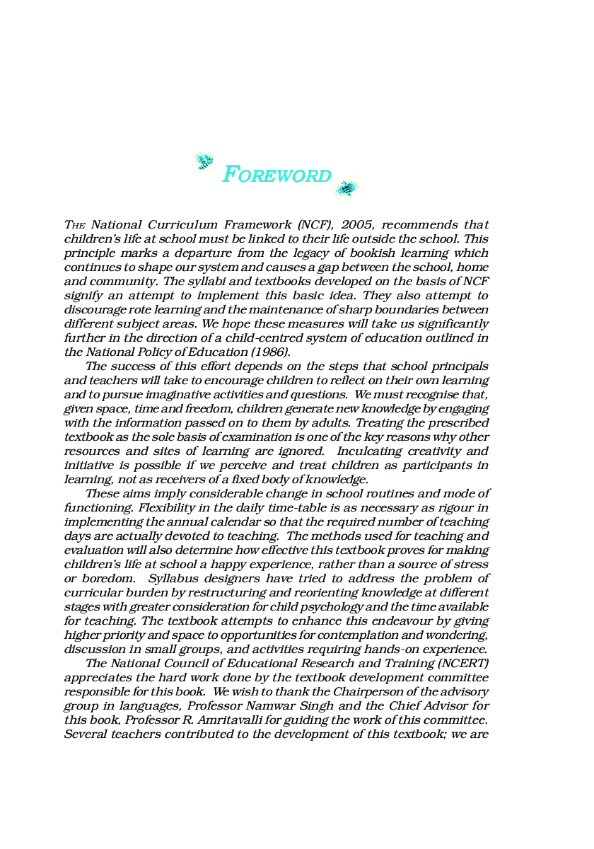 Beehive ( English Textbook ) For Class - IX ( Board Of School Education, Haryana ) - Page 4