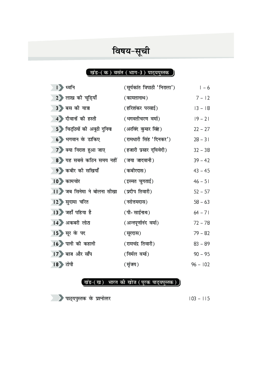 MBD NCERT Solutions हिंदी For Class-VIII - Page 5