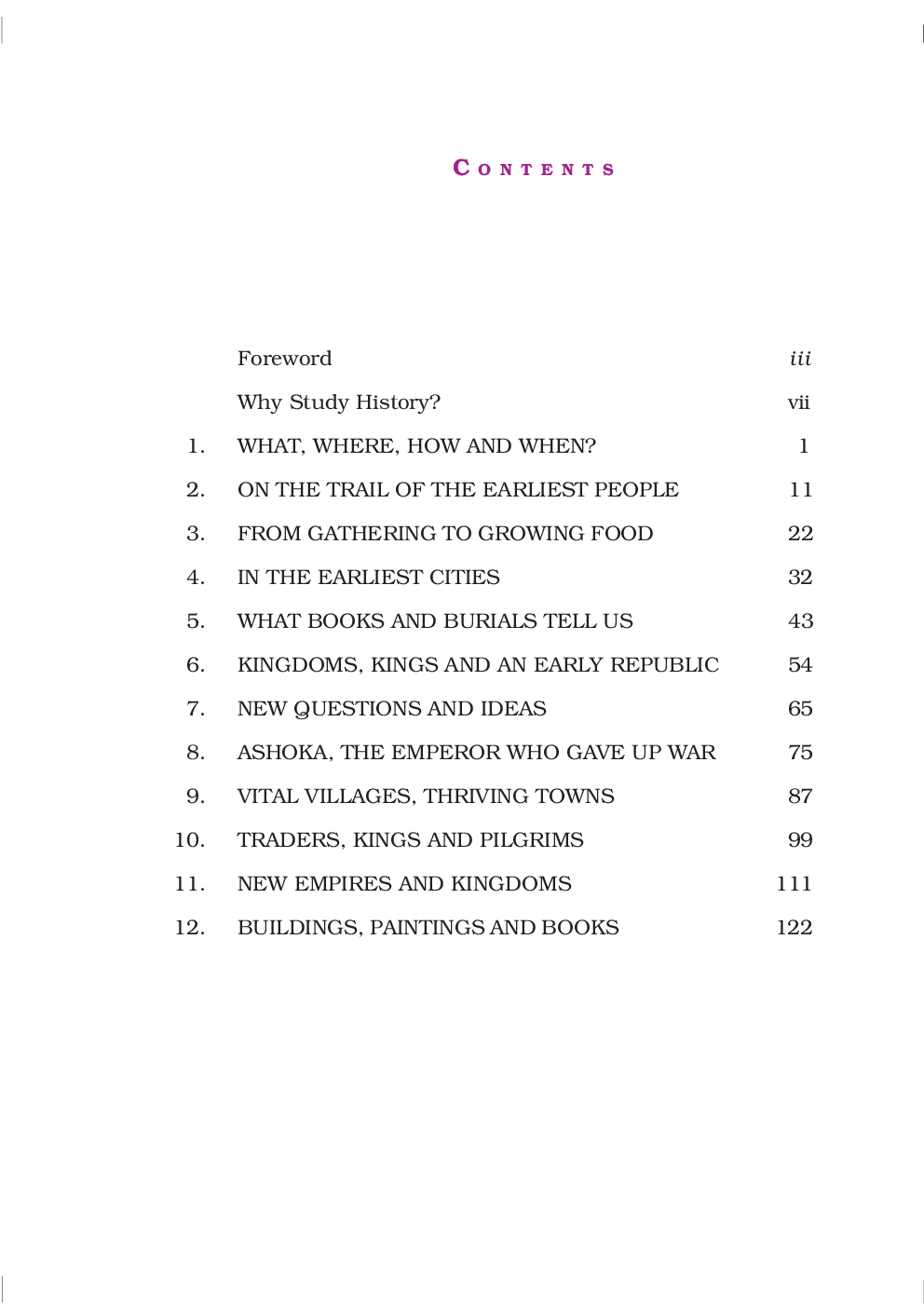 Text book in History For Class-VI - Page 2