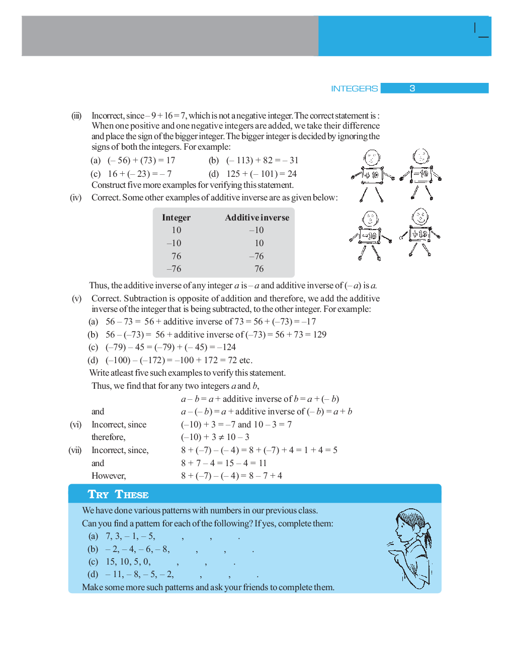 Mathematics For Class VII - Page 5