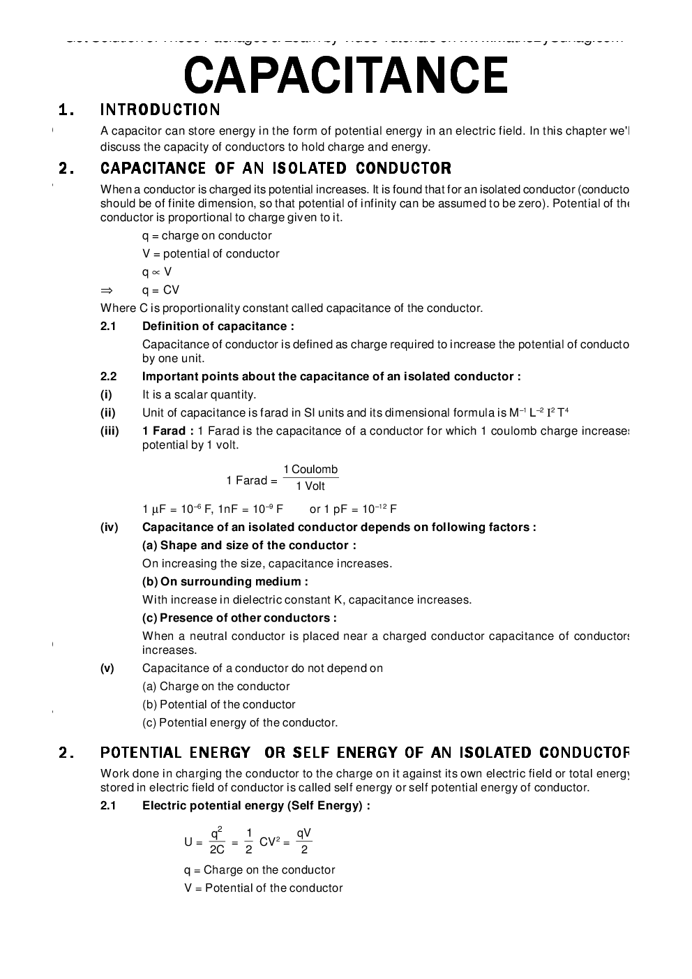 Capacitance - Page 2