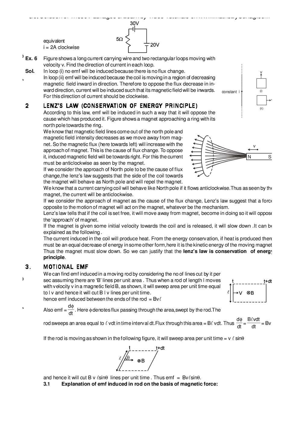 Electro Magnetic Induction - Page 3