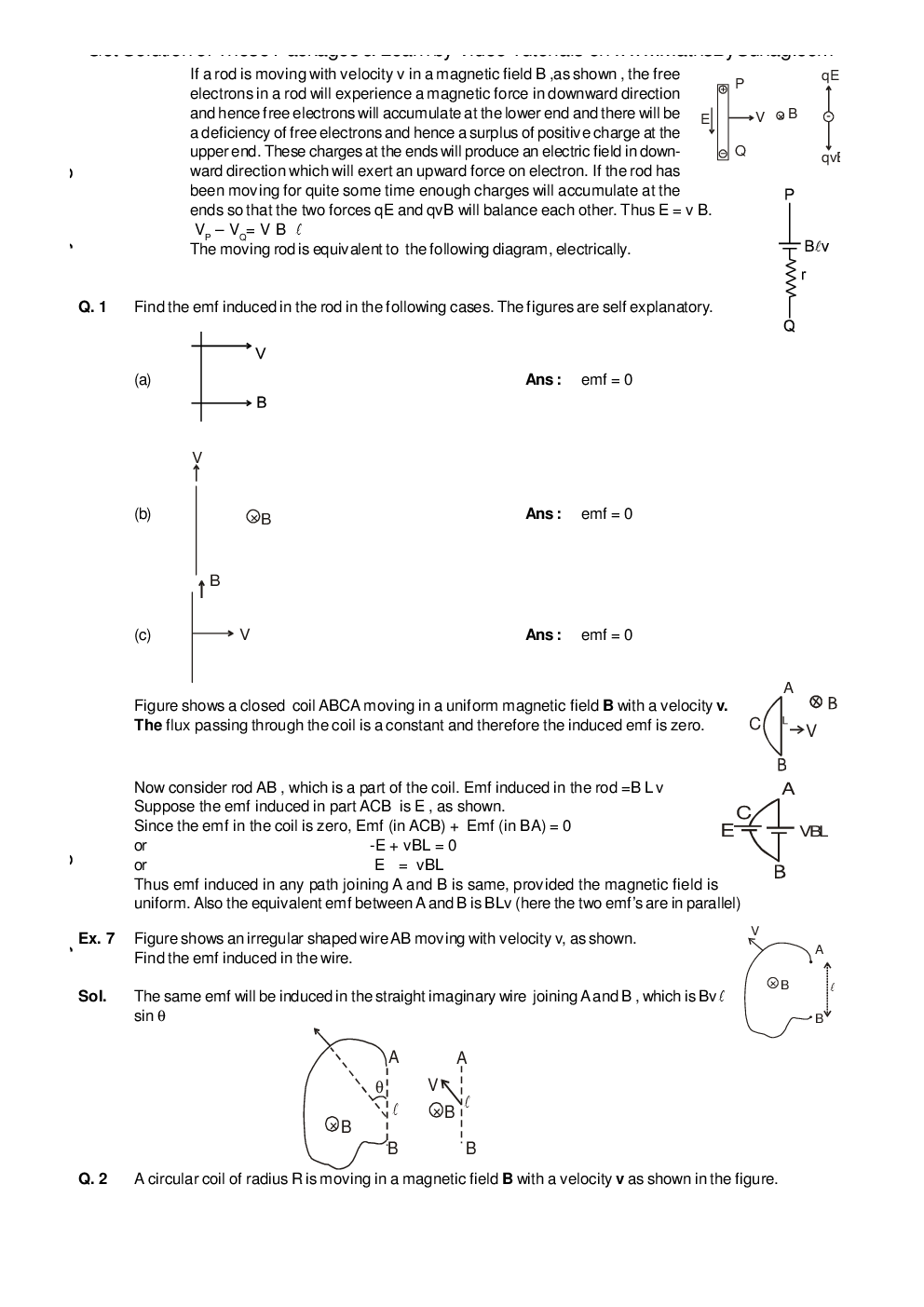 Electro Magnetic Induction - Page 4