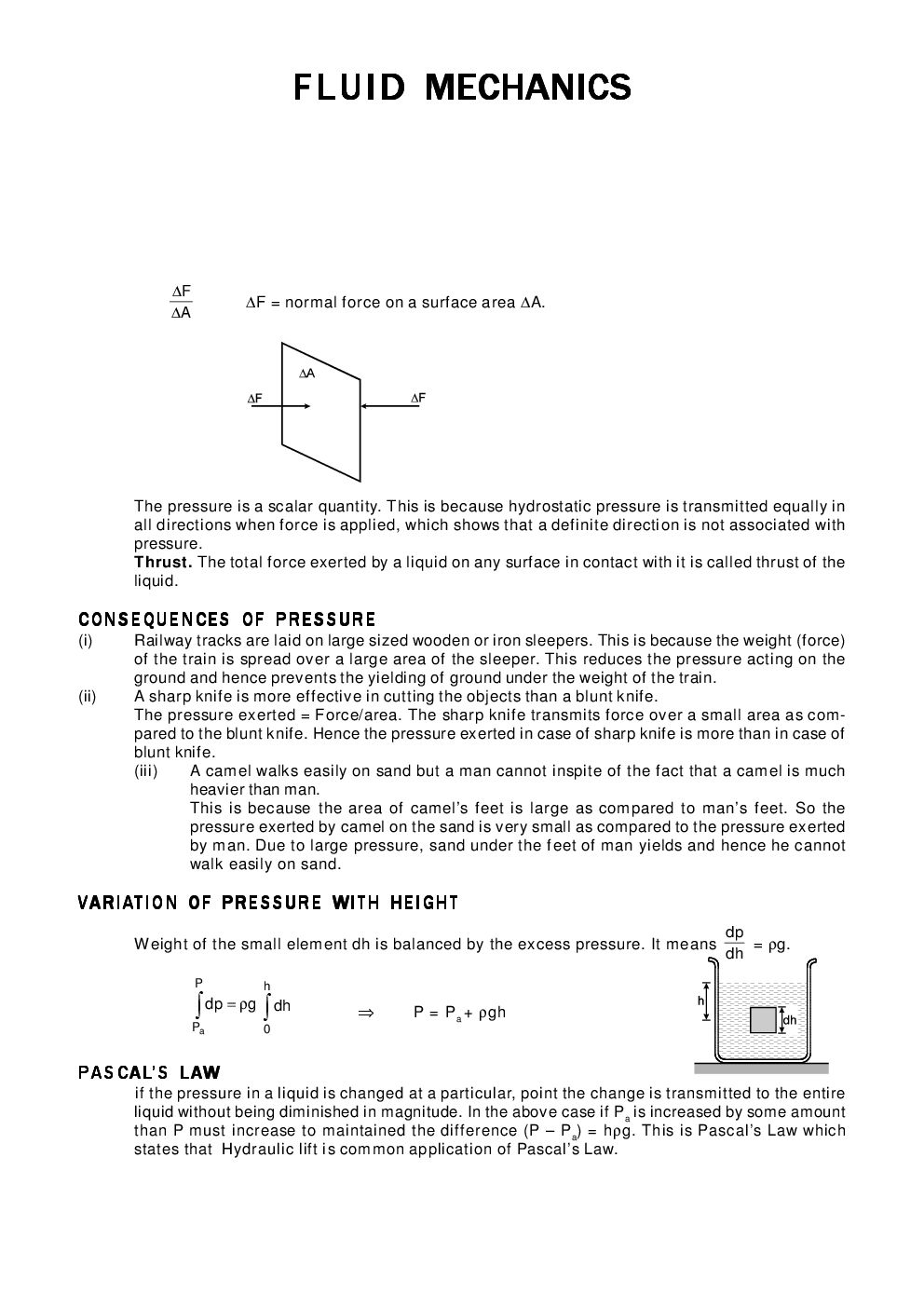 Fluid Mechanics & Properties of Matter - Page 2