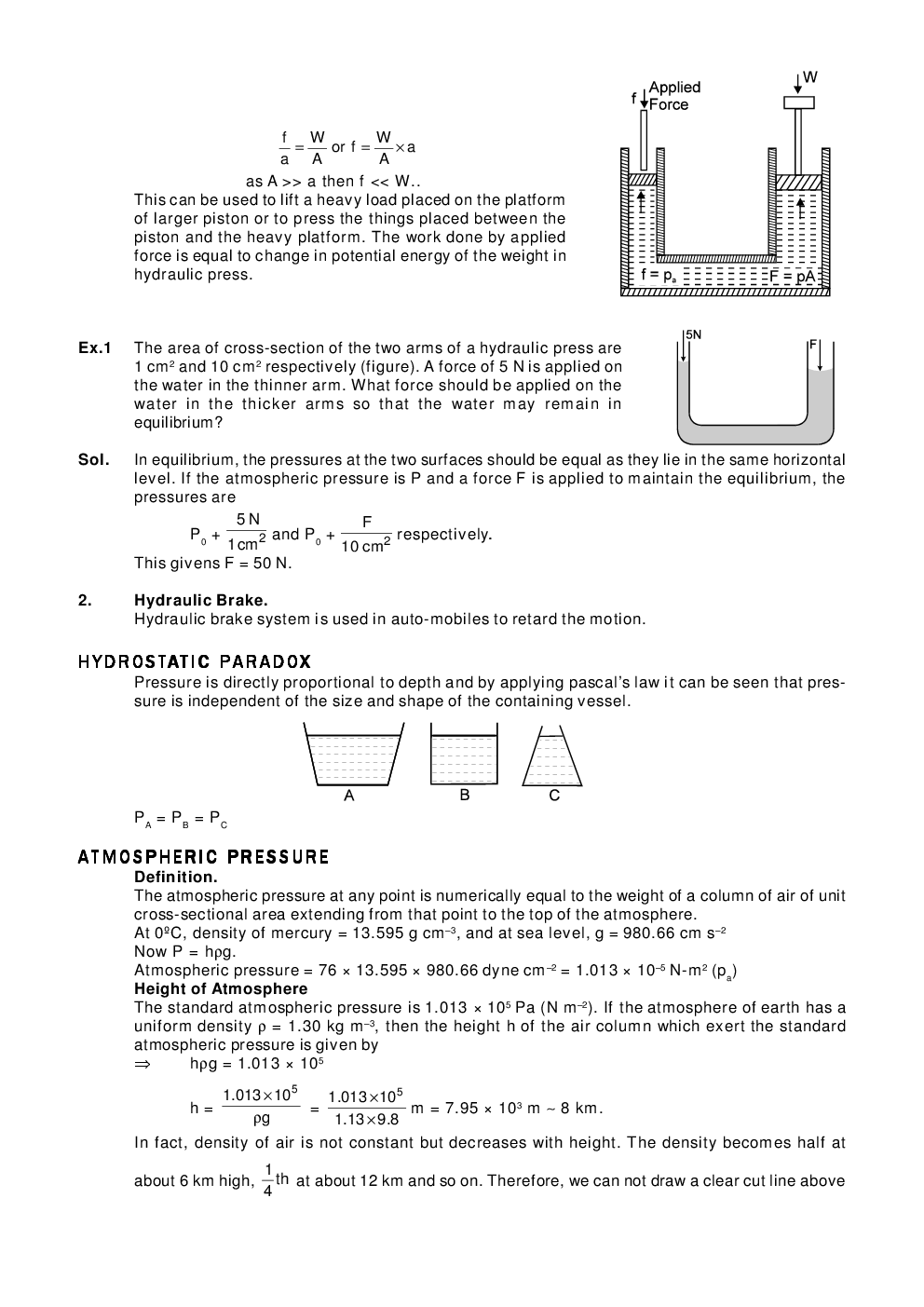 Fluid Mechanics & Properties of Matter - Page 3