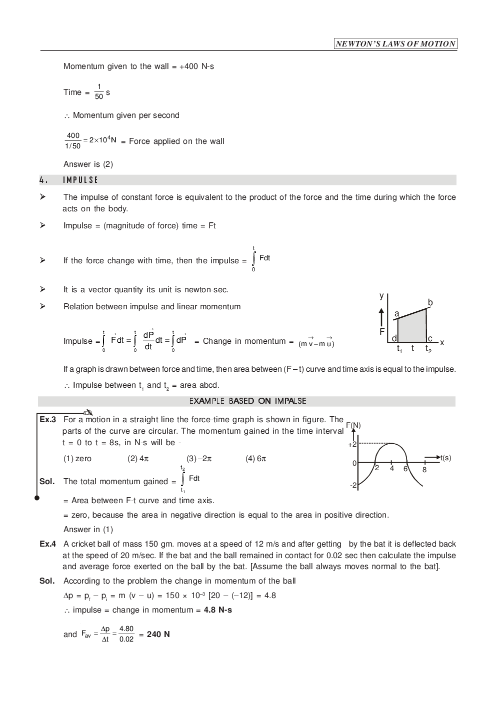 Newton’s Laws of Motion - Page 5