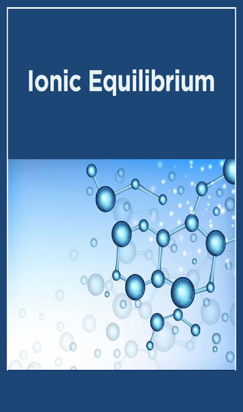 Ionic Equilibrium - Page 1