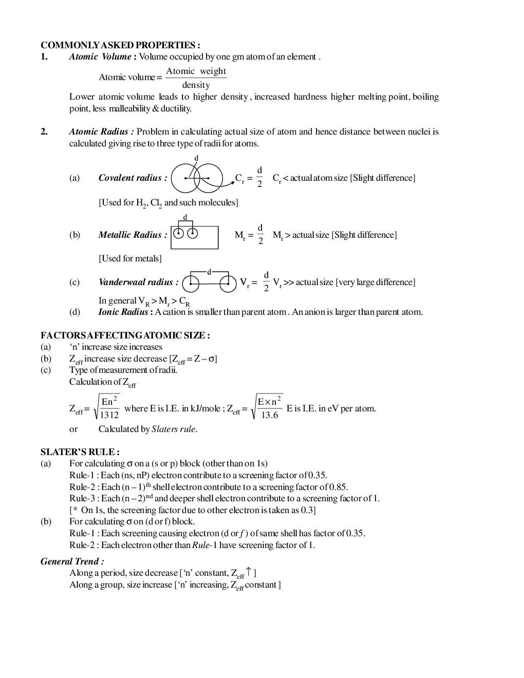 Periodic Table & Periodicity In Properities - Page 4