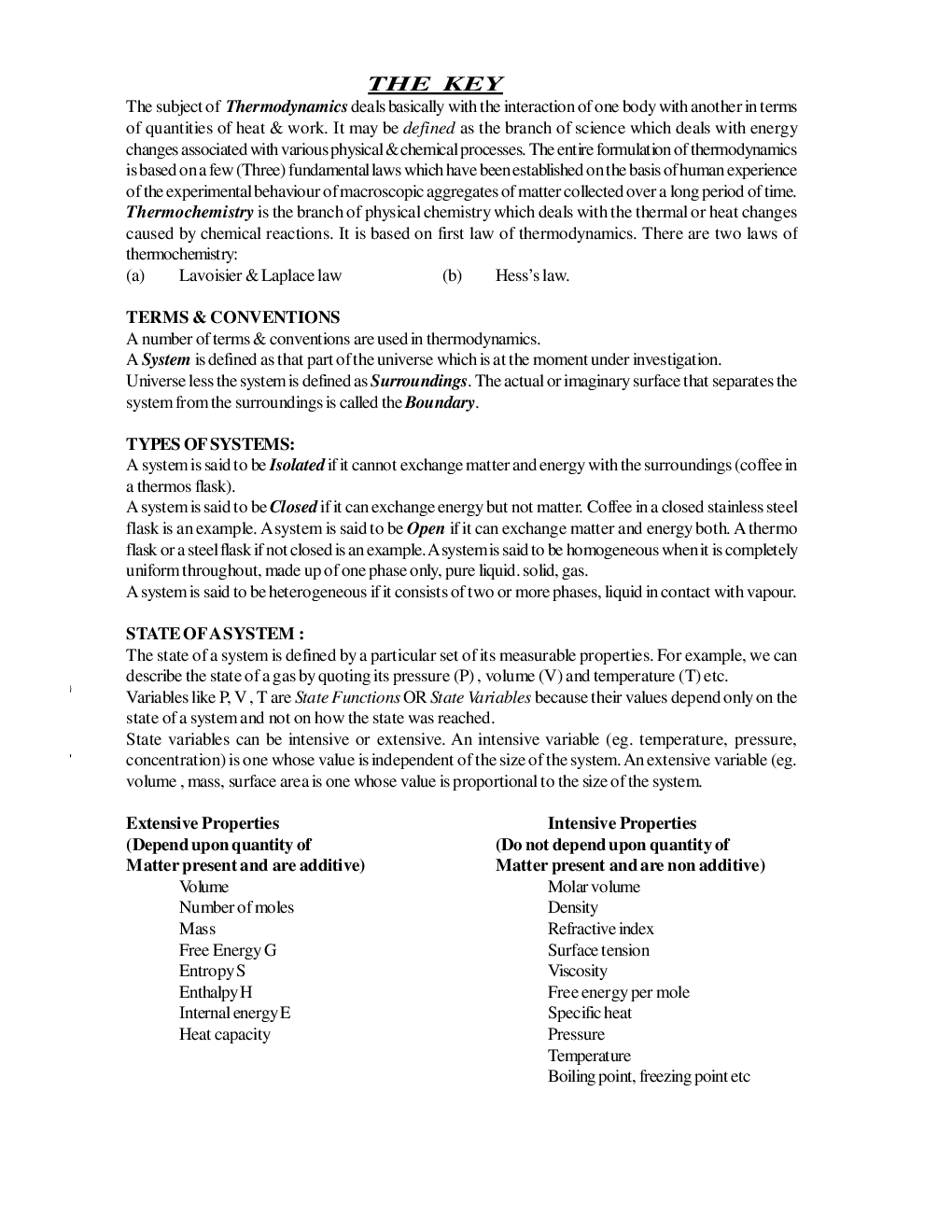 Thermodynamics And Thermochemistry - Page 2