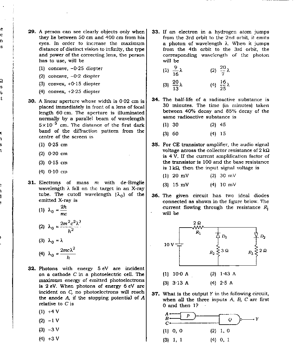 NEET Sample Papers With Answers 2018 Set 2 - Page 5