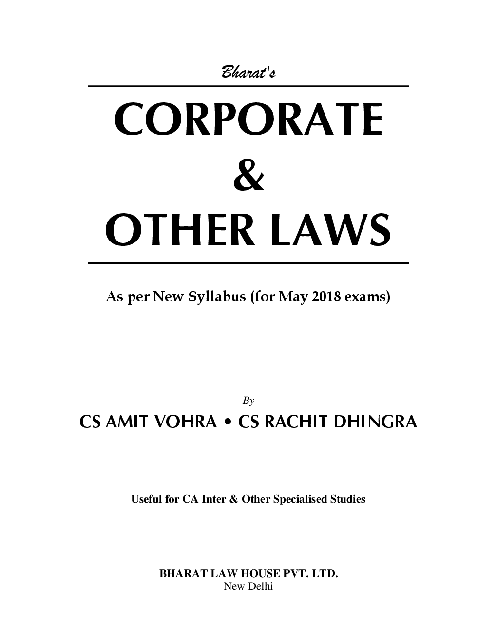 Corporate & Other Laws For CA-Inter - Page 4