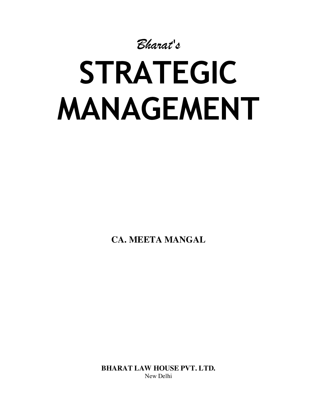 Strategic Management (New Syllabus) - Page 2