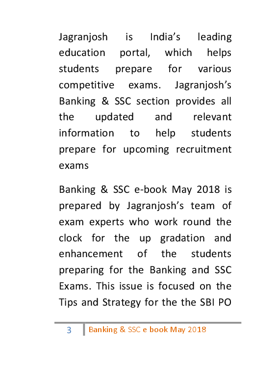 Banking And SSC May 2018 E-Book - Page 4