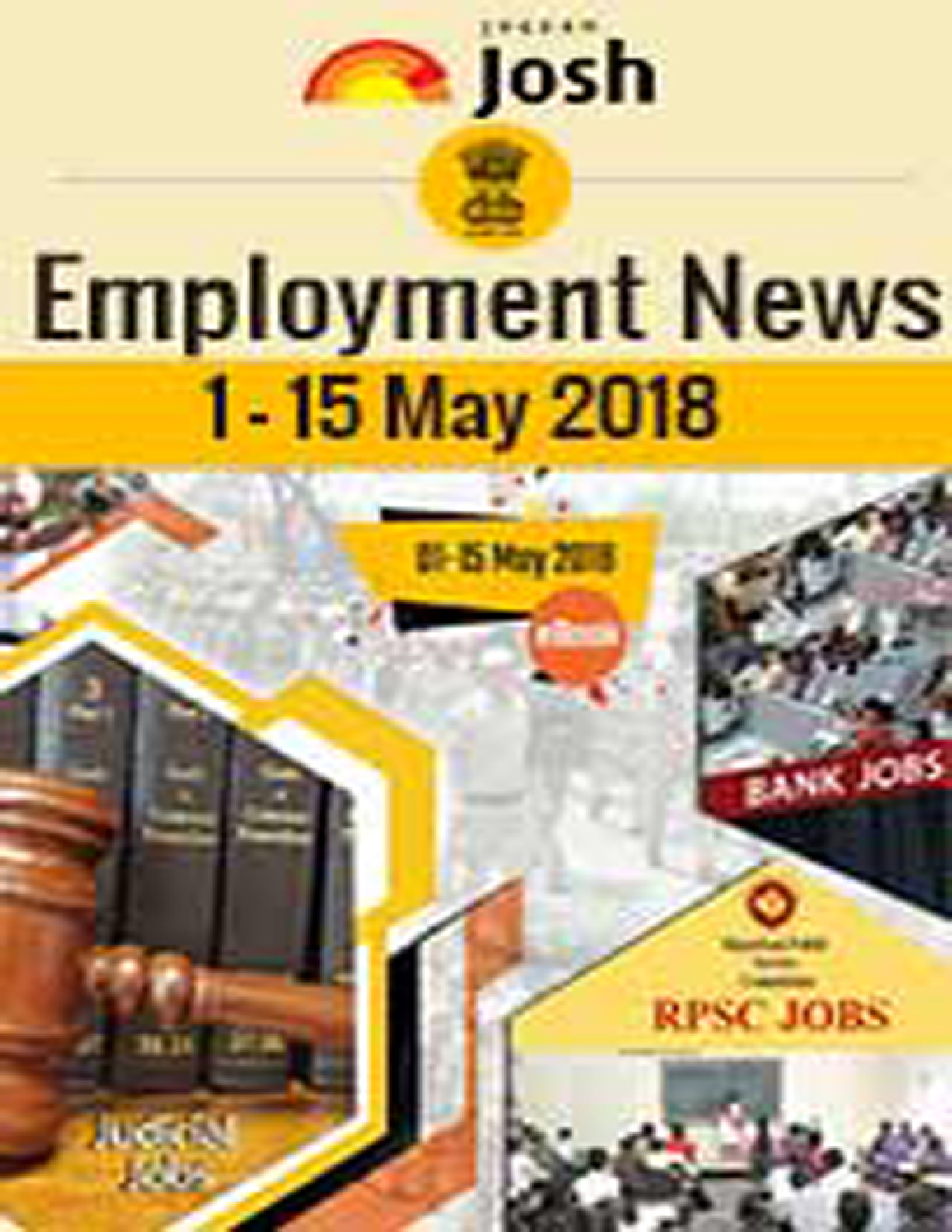 Employment News 01-15 May 2018 E-Book - Page 1