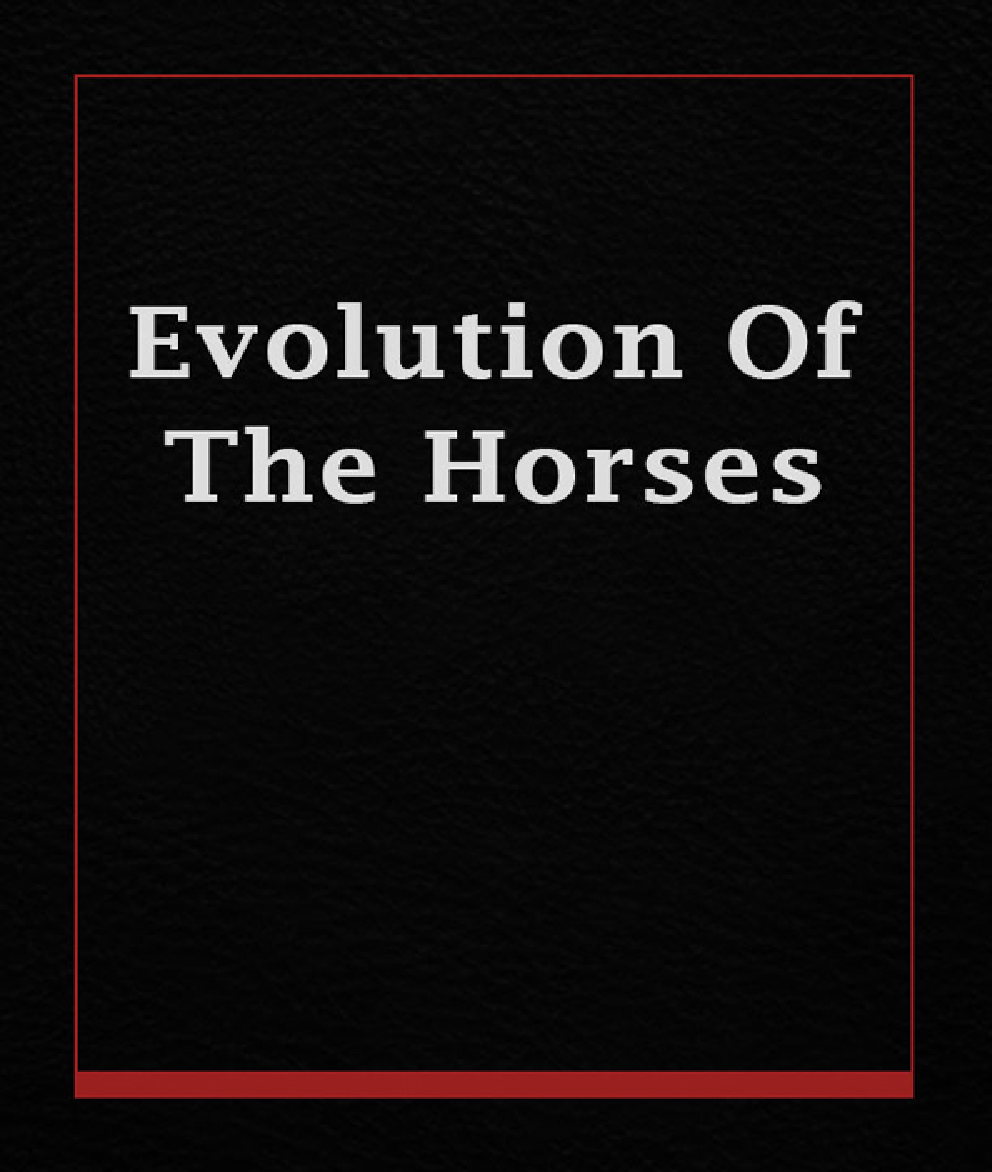 Evolution Of The Horses - Page 1