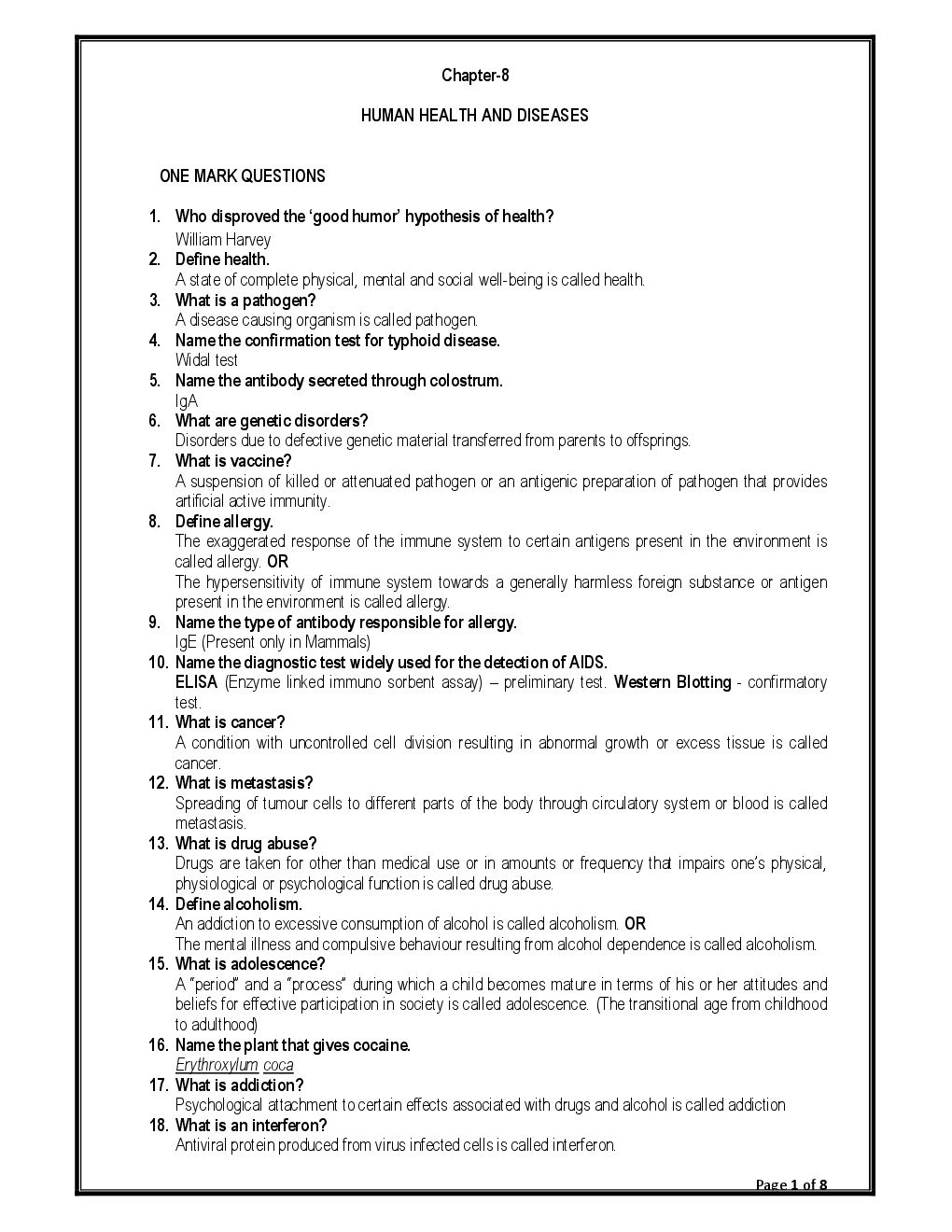 Humane Health And disease  - Page 2